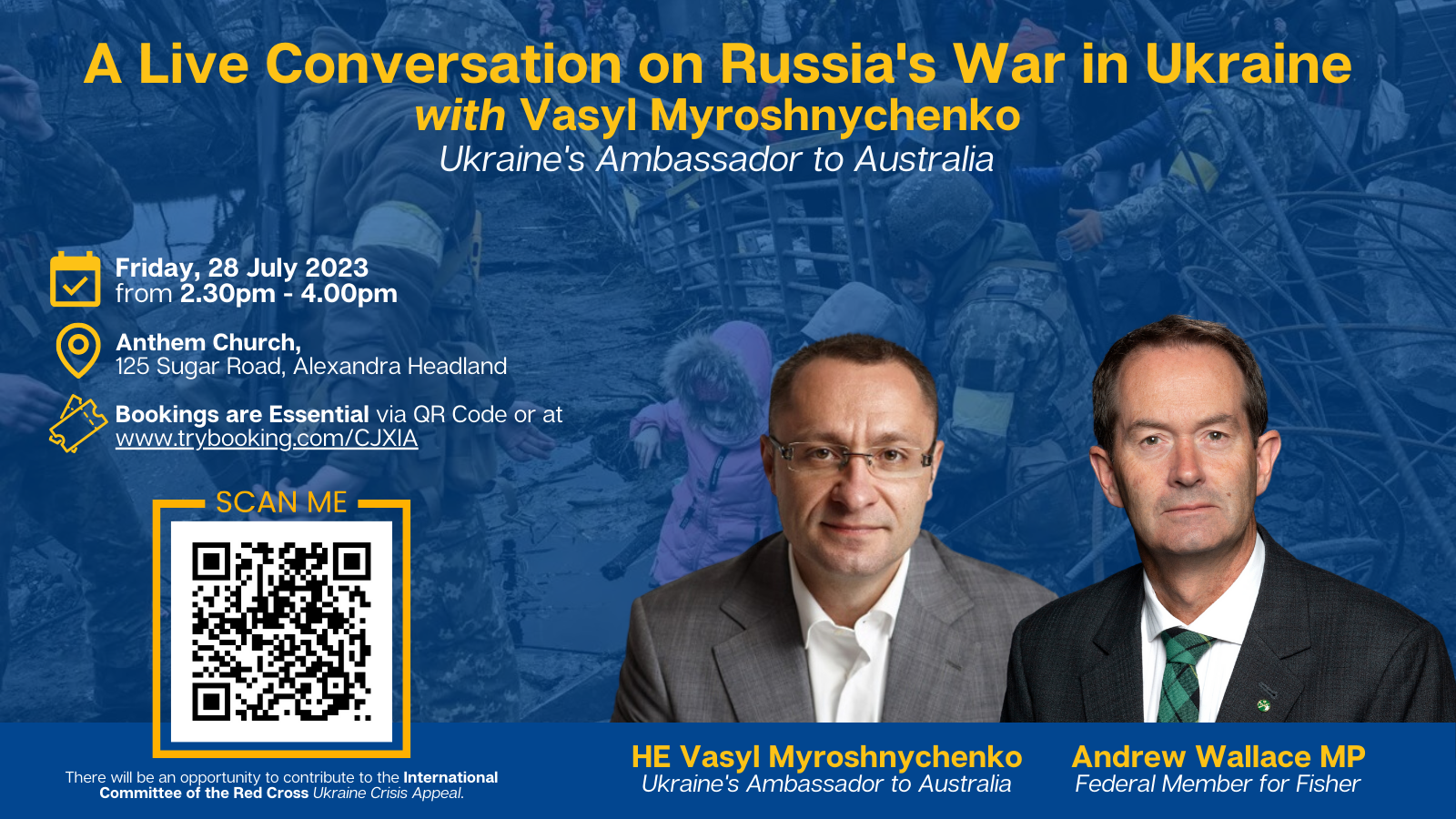 Vasyl Myroshnychenko, a Live Conversation on Russia's War in Ukraine