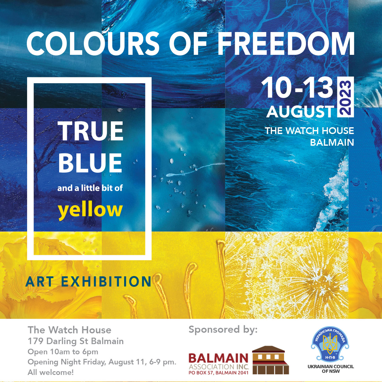 Colours of Freedom Art Exhibition and Fundraiser